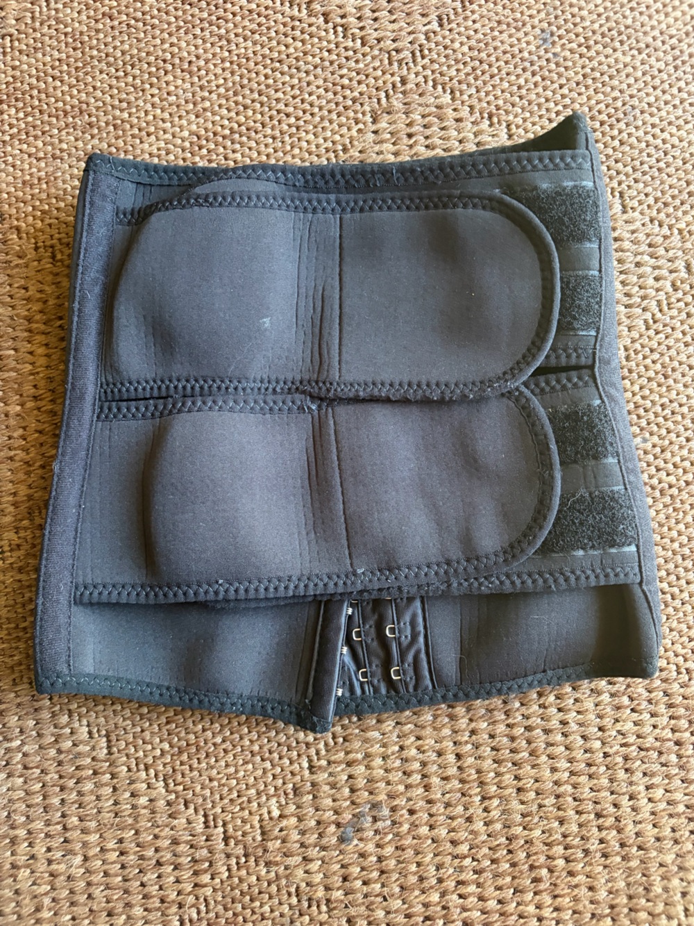 No Boundaries Black Women’s Waist Trainer with Adjustable Straps